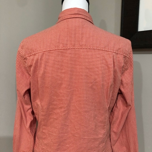 *L.L. BEAN* Pink Plaid Long Sleeve Button Shirt - Picture 3 of 7